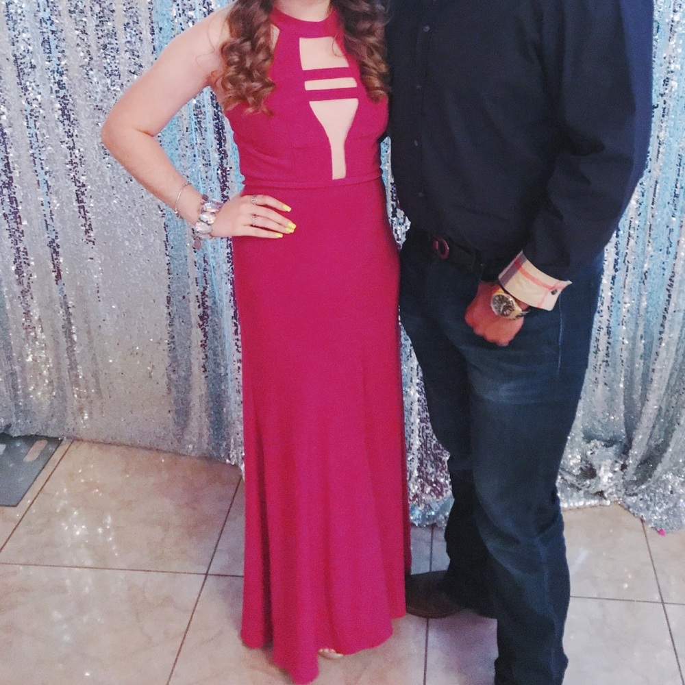 Gianni Bini Violet Evening Gown